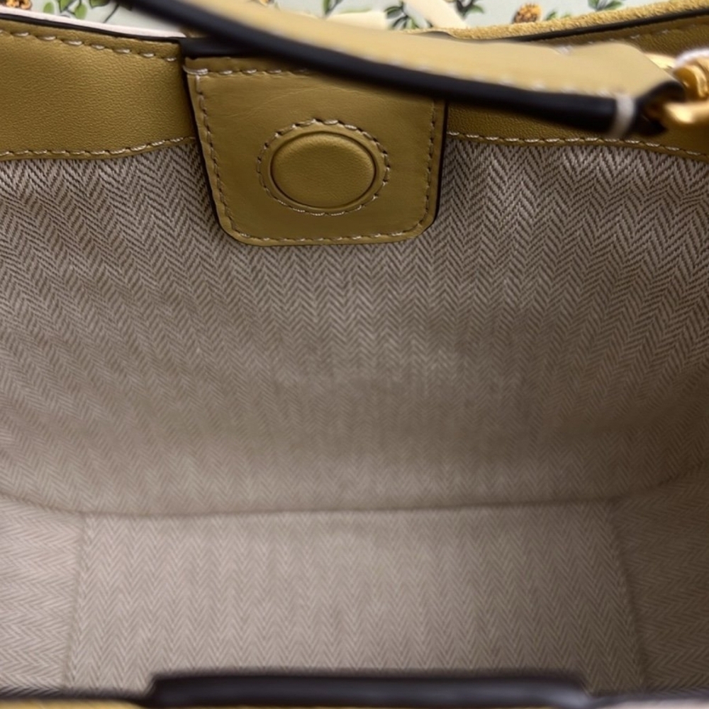 NWT~ Tory Burch Thea Patchwork Bucket Bag Small - Picture 12 of 12
